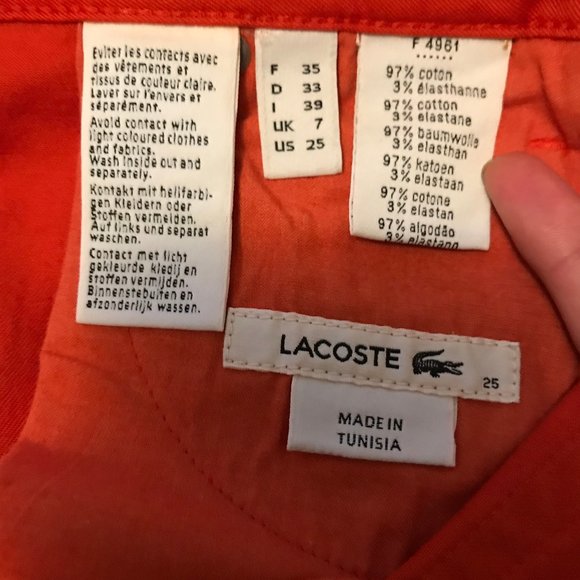 NWT Lacoste Pants - Picture 4 of 8